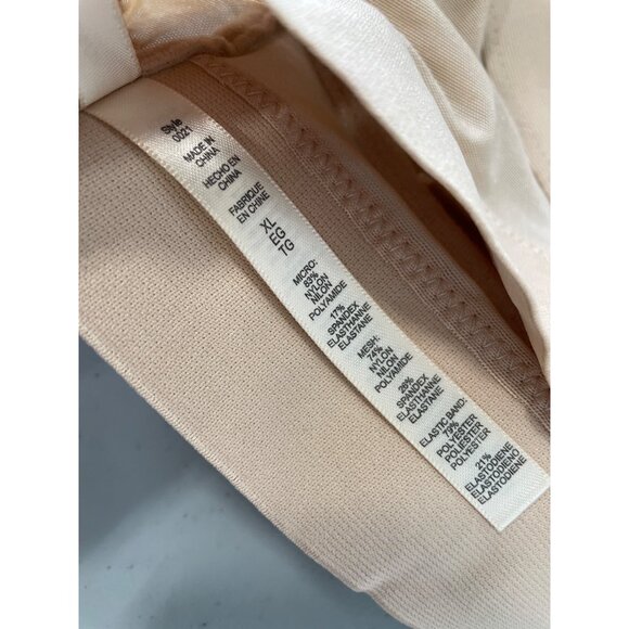 Rhonda Shear 2 Pk Molded Cup Bra with Wrap Back Size XL Black Beige Lounge 533.9 - Picture 4 of 8